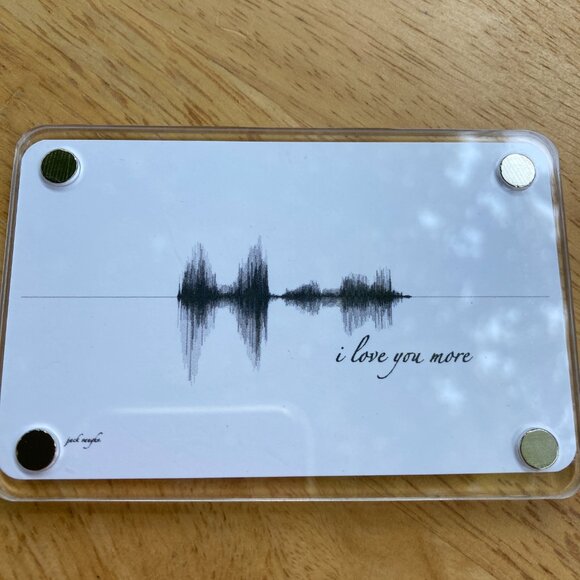 I Love You More Soundwave Magnet - Picture 3 of 6